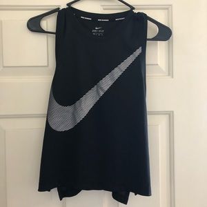 Black Nike crop top size S